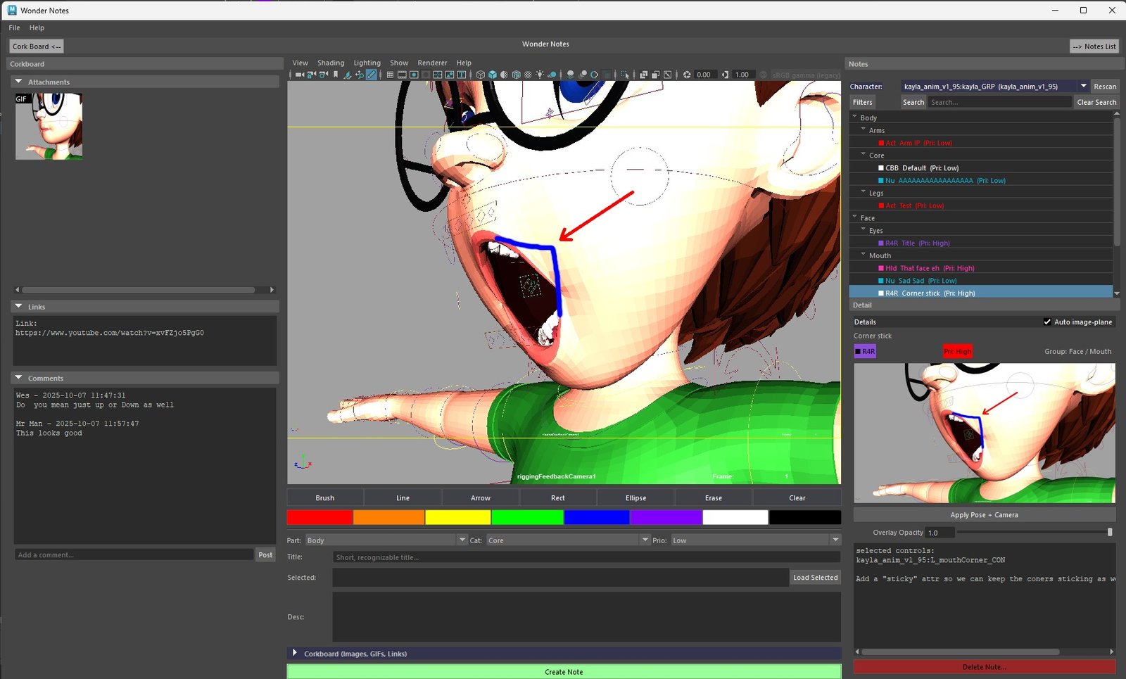 Wonder Notes in Maya